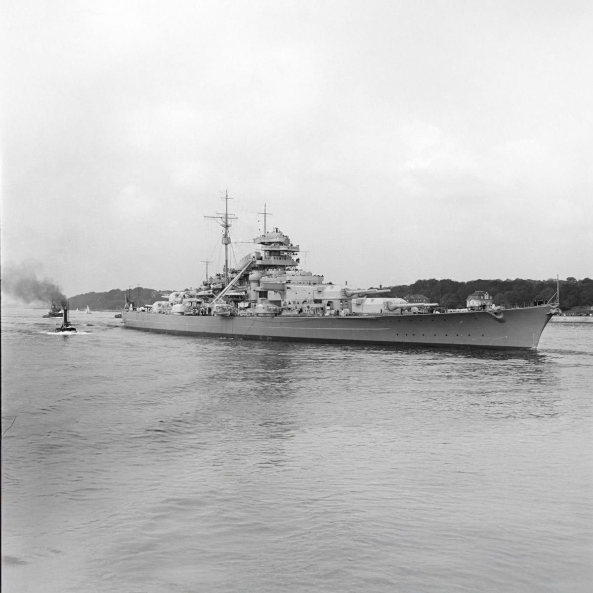 Le Cuirassé Bismarck : L’Orgueil de la Marine Allemande
